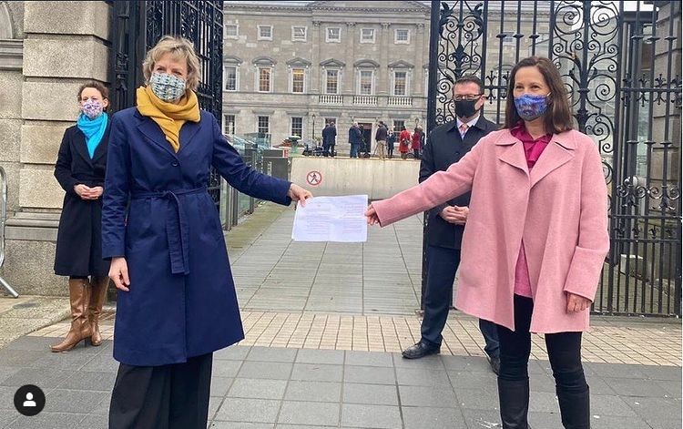 Cllr. Alison Gilliland and Sen. Ivana Bacik launch reproductive health leave 2021