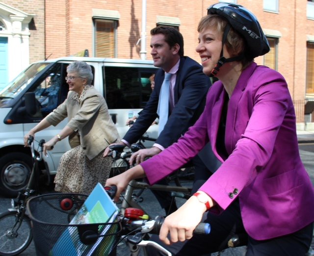 Launch of the Oireachtas Cyclists Group