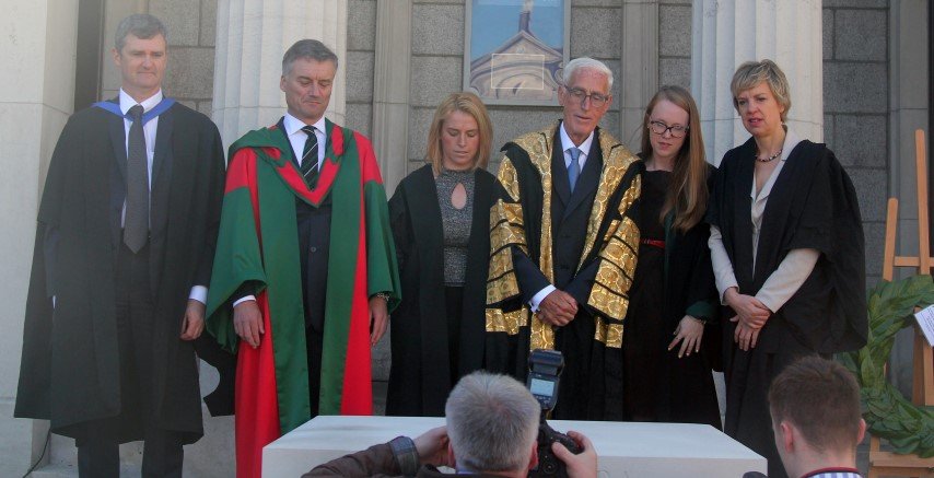 Unveiling the Hall of Honour Memorial Stone