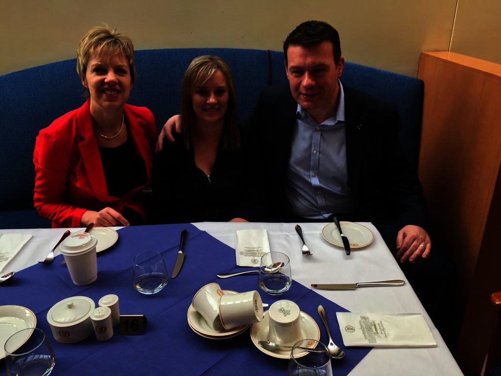 With newly elected Senator Máiría Cahill and Min. Alan Kelly, TD. 