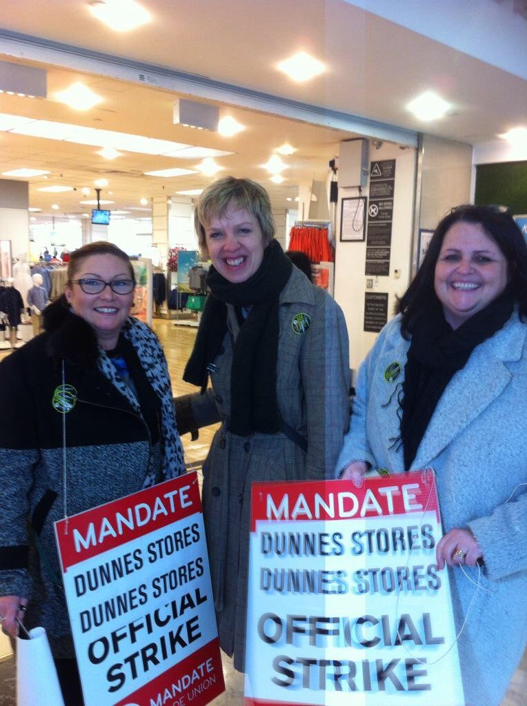 Supporting the Dunnes' Stores Workers - Mandate